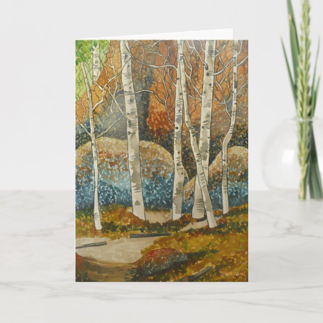 Cartão Colorado Aspens (Frente)