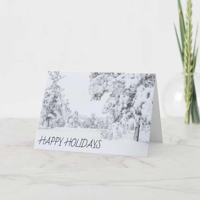 Cartão Colorado Winter (Frente)