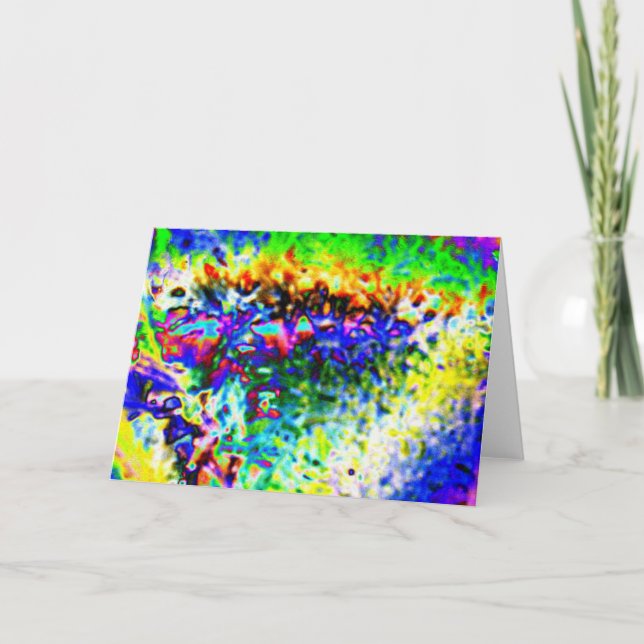 Cartão Colored ice (Frente)