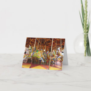 Cartão Colorful Birthday Greeting Card