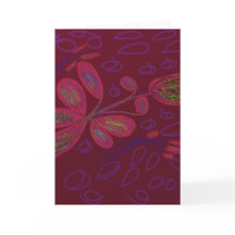 Colorful Floral Greeting Card