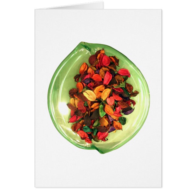 Cartão Colorida Potpourri: Uma Tela Nacional (Frente)