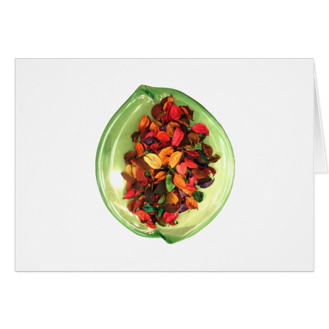 Cartão Colorida Potpourri: Uma Tela Nacional (Frente Horizontal)