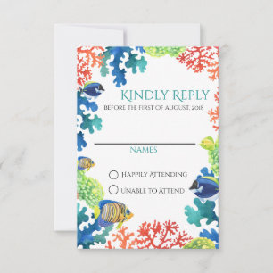 Cartão colorido da resposta do amor do aquário