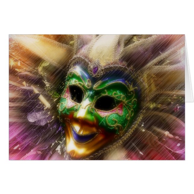 Cartão Colorir Jester (Frente Horizontal)