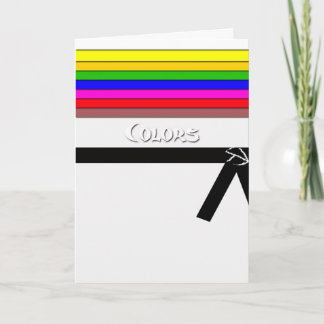Cartão Colors