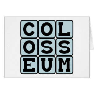 Cartão Colosseum, Fórum Romano