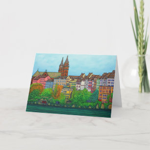 Cartão Colours of Basel Greeting Card by Lisa Lorenz