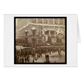 Cartão Columbian Parade Chicago IL 1892