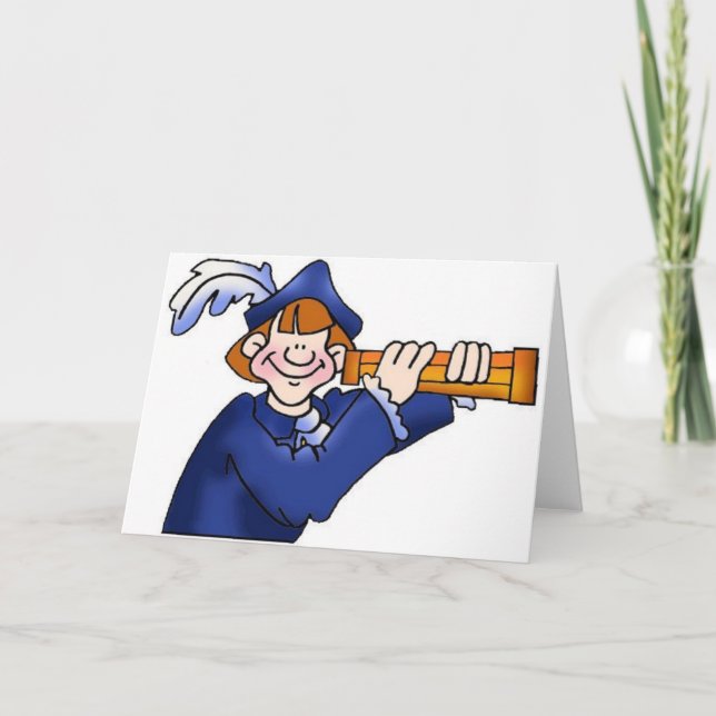 Cartão Columbus Day 2 (Frente)