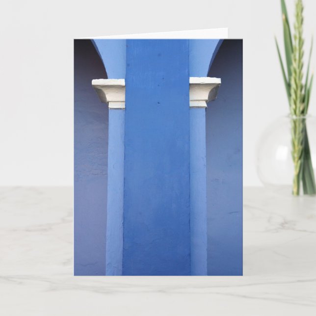 Cartão Coluna Azul (Frente)