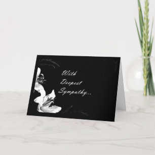 CARTÃO **COM A MAIS PROFUNDA SIMPATIA**