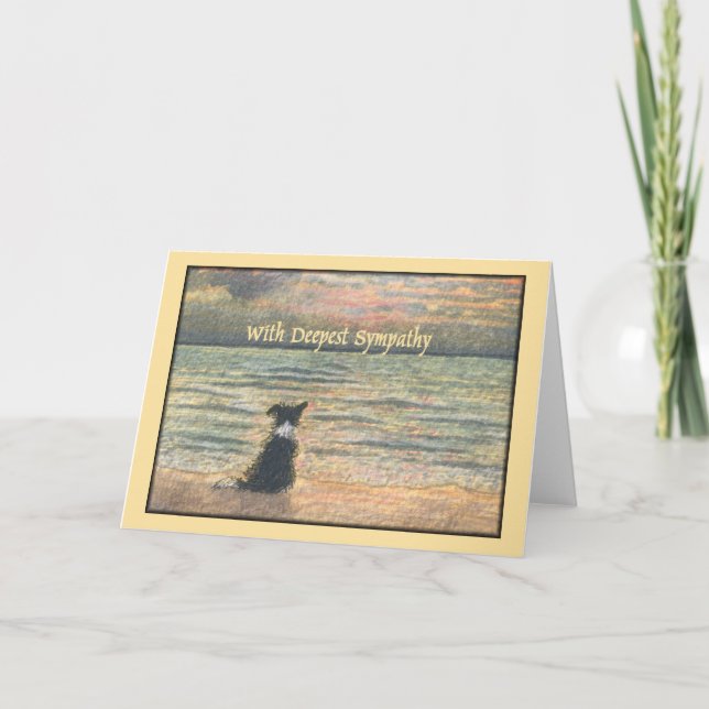 Cartão Com a mais profunda simpatia (Frente)