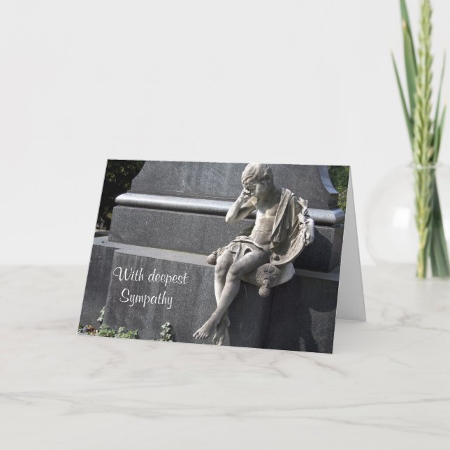 Cartão Com a mais profunda simpatia (Frente)