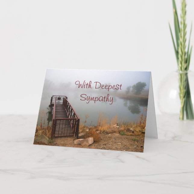 Cartão Com a mais profunda simpatia (Frente)