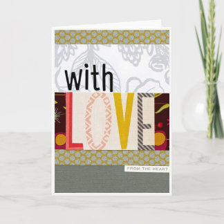 Cartão Com Amor