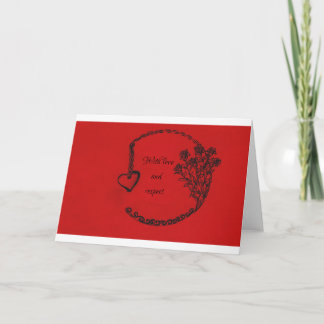 Cartão Com amor