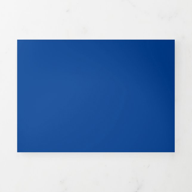 Cartão Com Dobra Tripla Azul Mudado,Cinza Waikawa,Wedgewood, (Cobrir)