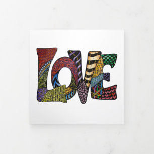 Cartão Com Dobra Tripla Feliz ano novo