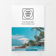 Logotipo de empresa moderno | Design simples tripl