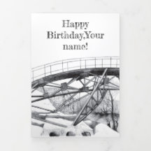 Pinto-ponte antigo monocromo