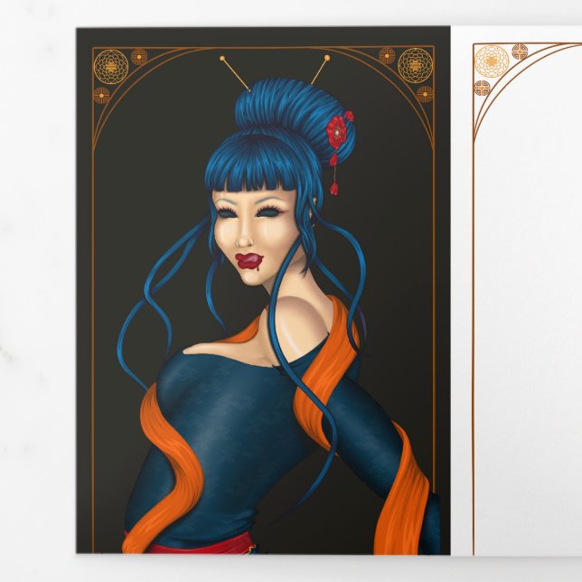 Cartão Com Dobra Tripla Slurp (Aba)