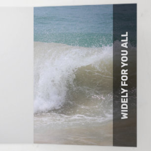 Cartão Com Dobra Tripla Transparência Moderna Negra Nova