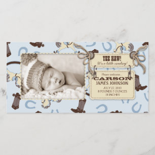 Cartão com fotos 2 do Rocco Boy