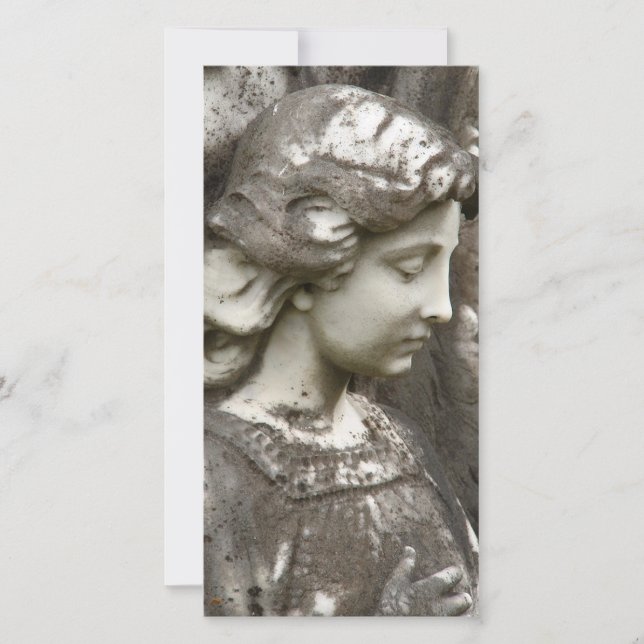 Cartão com fotos Anjo de Kathleen (Frente)