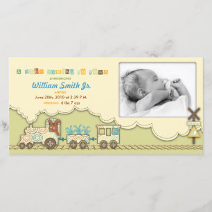 Cartão com fotos Choo Train