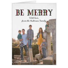 Cartão com fotos Colorido de Férias de Feliz