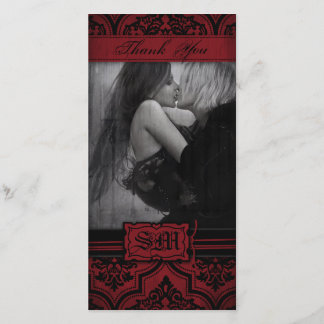 Cartão com fotos da Noite de Vampiro TY