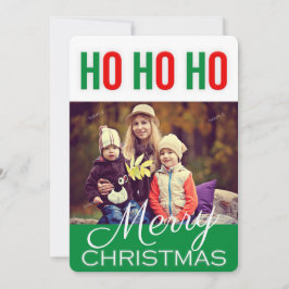 CARTÃO COM FOTOS de Cartões de natal Holiday HO HO
