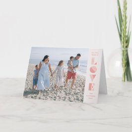 Cartão com fotos de Dia de os namorados Geo Love -