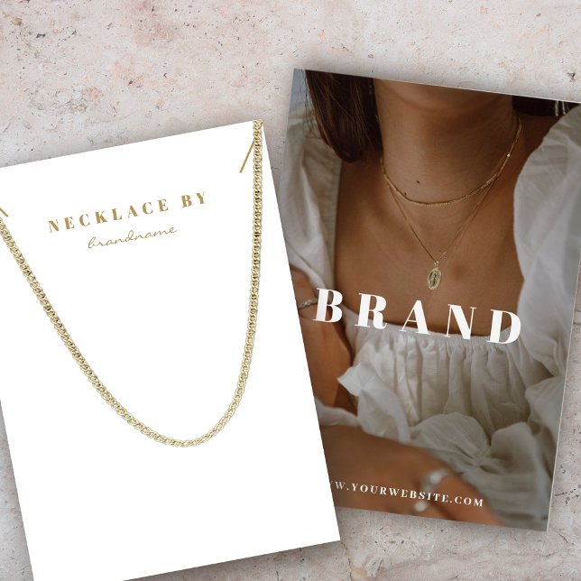 Cartão com fotos de Exibição de Colar Boho (Criador carregado)