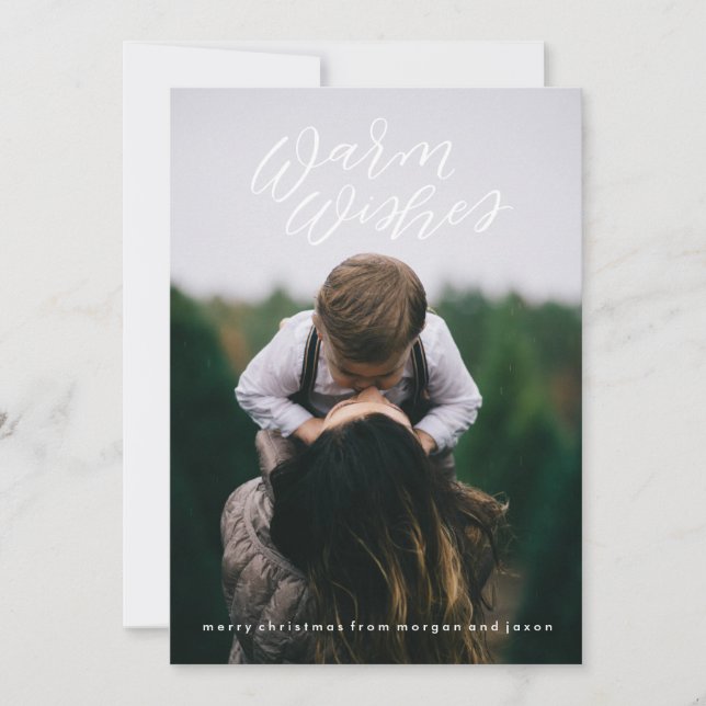 Cartão com fotos de Feriado de Férias de Quentes C (Frente)