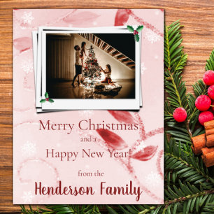 Cartão com fotos de Feriado Flat do Red Deixa