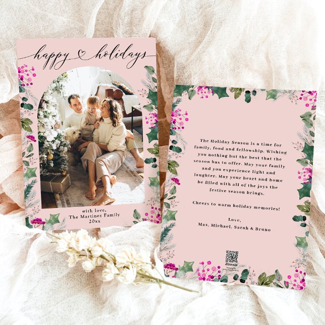 Cartão com fotos de Feriados Felizes de Inverno Co (Criador carregado)