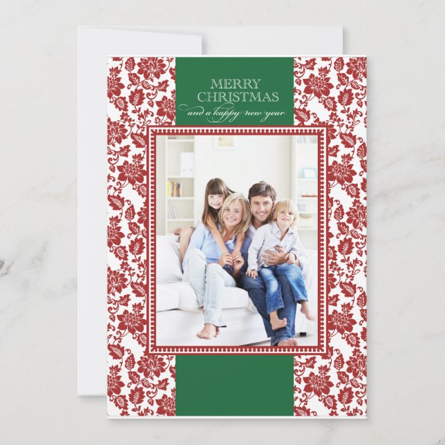 Cartão com fotos de Férias (Frente)