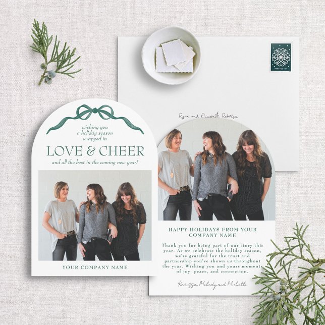 Cartão com fotos de Férias Corporativas de Arch do (Criador carregado)