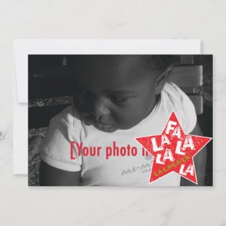 Cartão com fotos de Férias - Estudado em Estrela F