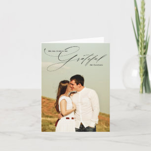 Cartão com fotos de Férias Moderno em Caligrafia