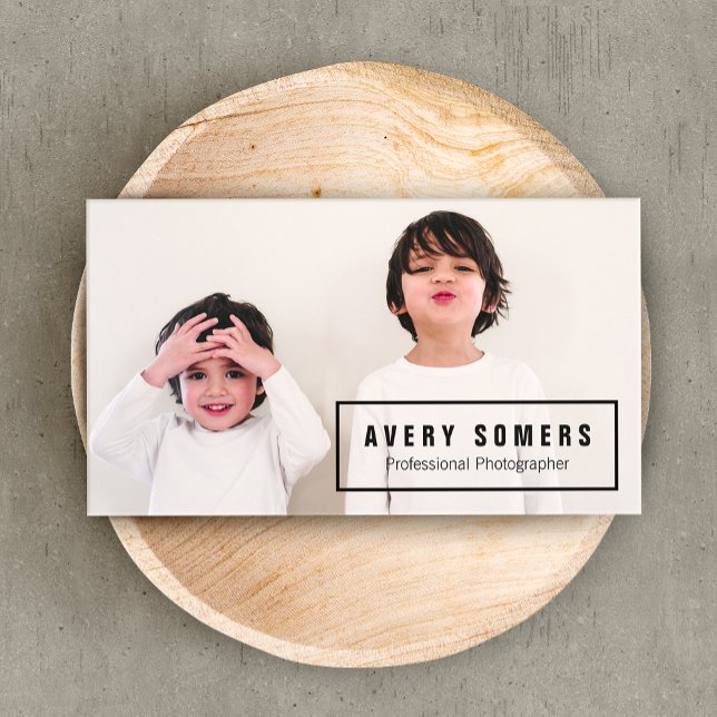 Cartão com fotos de Fotografia Profissional (Criador carregado)