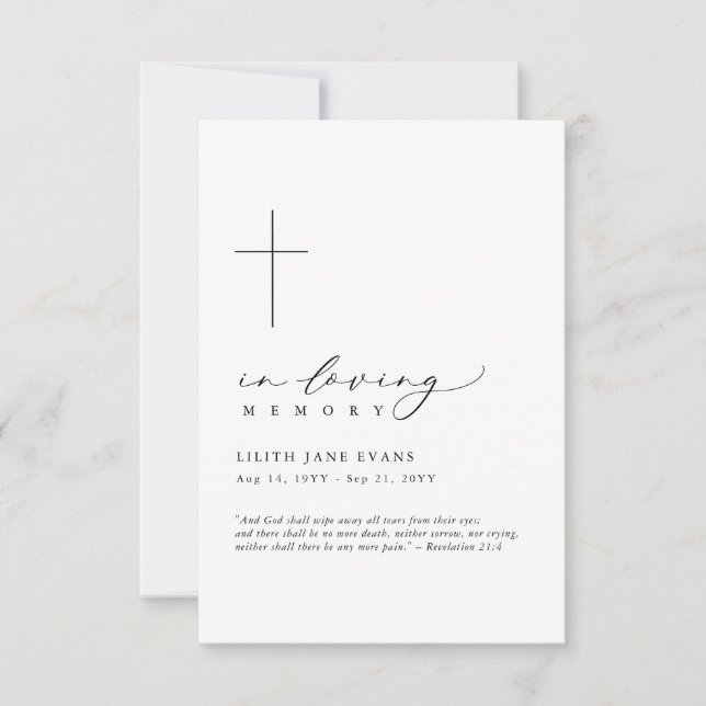 Cartão com fotos de Memória Cruzada (Frente)