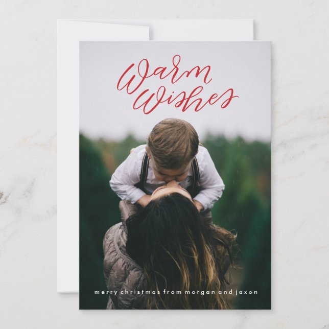 Cartão com fotos de Natal (Frente)