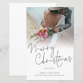 Cartão com fotos de Natal Feliz