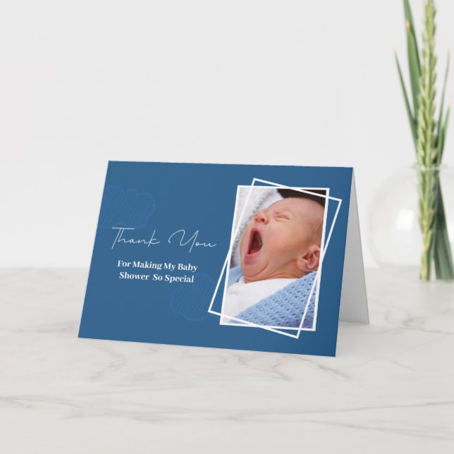 Cartão com fotos De Obrigado (Frente)