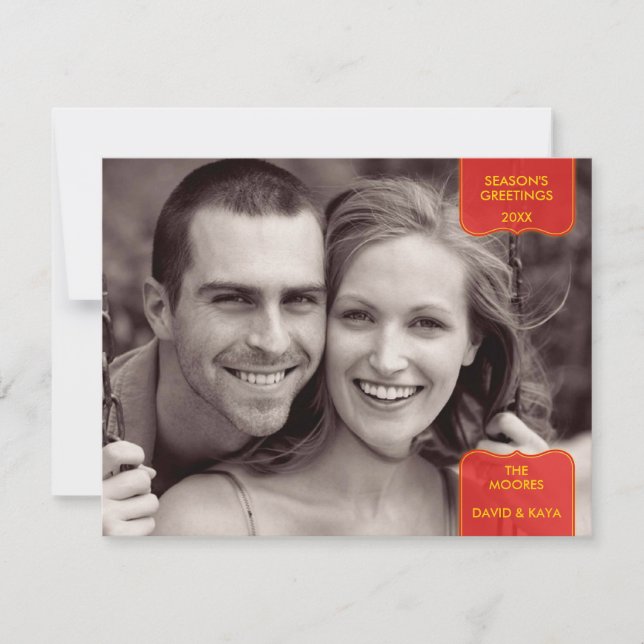 Cartão com fotos de Saudações da Estação (Frente)