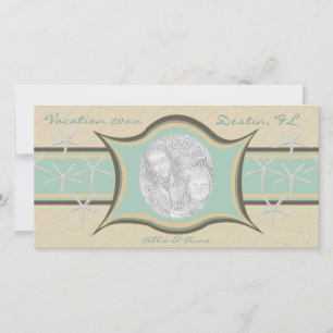 Cartão com fotos de Starfish