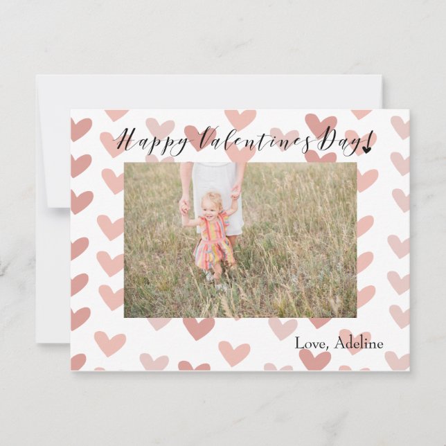 Cartão com fotos dia de os namorados (Frente)